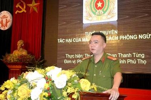 Hơn 700 thanh niên được trang bị kiến thức cơ bản về tác hại của ma túy và cách phòng ngừa