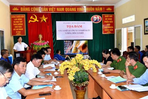 Tọa đàm về công tác cai nghiện ma túy