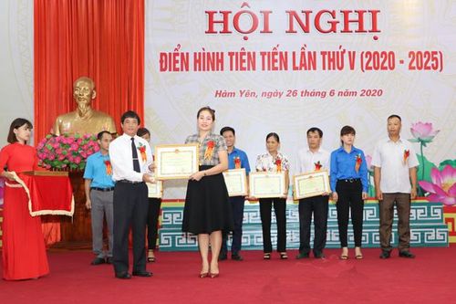 Hội nghị điển hình tiên tiến huyện Hàm Yên lần thứ V