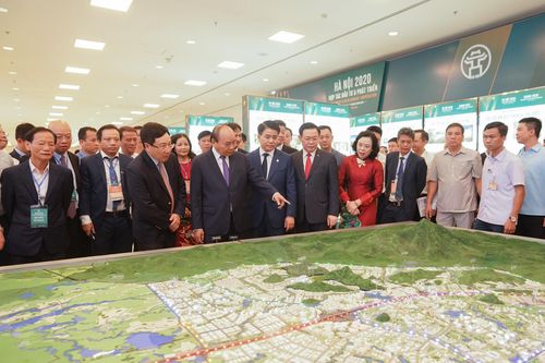 Chùm ảnh: Thủ tướng dự Hội nghị 'Hà Nội 2020 - Hợp tác Đầu tư và Phát triển'