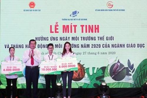 Ngành giáo dục và đào tạo đẩy mạnh hoạt động hưởng ứng bảo vệ môi trường