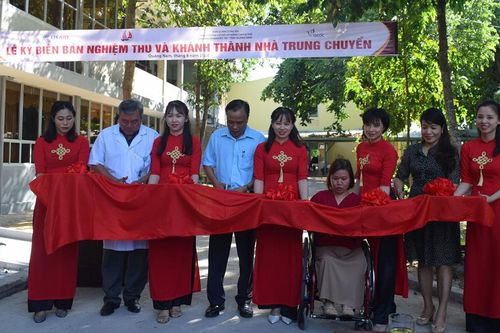 Khánh thành nhà trung chuyển đầu tiên tại Quảng Nam
