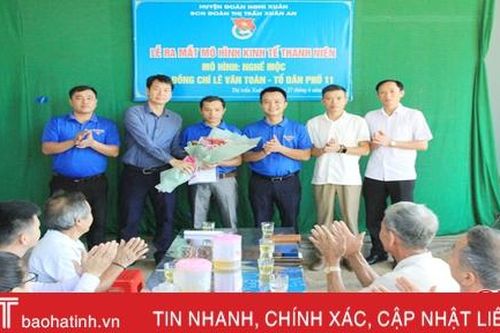 Ra mắt mô hình kinh tế thanh niên doanh thu gần 1 tỷ đồng/năm ở Nghi Xuân
