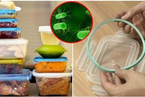 99% có thói quen dùng hộp nhựa đựng thức ăn trong tủ lạnh cứ tưởng sạch hóa ra bẩn vô cùng, nuôi vi khuẩn