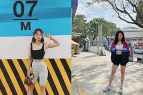 Miu Lê hậu giảm cân 'lăng xê' quần đạp xe, mix đồ cực sành điệu