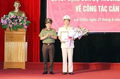 Công bố điều động, bổ nhiệm tân Giám đốc Công an tỉnh Lai Châu, Bắc Kạn