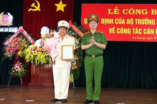 Đại tá Đinh Văn Nơi làm Giám đốc Công an tỉnh An Giang