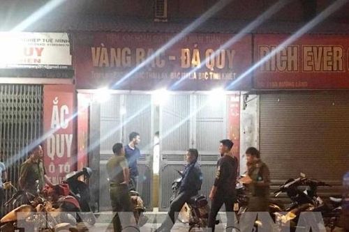 Bắt được đối tượng cướp tiệm vàng tại quận Nam Từ Liêm, Hà Nội