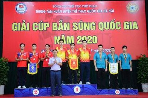 Đoàn Quân đội nhất toàn đoàn tại Giải Cúp bắn súng Quốc gia 2020