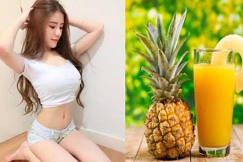 Uống 1 cốc nước ép dứa đúng 'giờ vàng' giúp chị em 'một tên trúng hai đích', giảm eo lại tăng size vòng 1