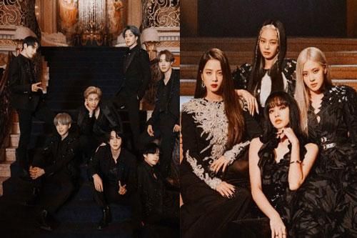 Xếp thử kỳ phùng địch thủ BTS - BLACKPINK cạnh nhau, ai dè ra tổ hợp hoàn hảo như 'sinh ra là để dành cho nhau'