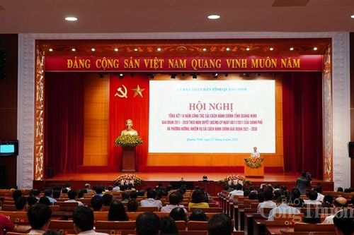 Quảng Ninh: Nhìn lại 10 năm thực hiện cải cách hành chính