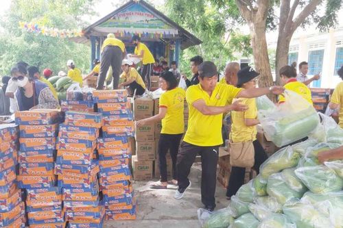 515 phần quà tặng học sinh khó khăn huyện Kông Chro
