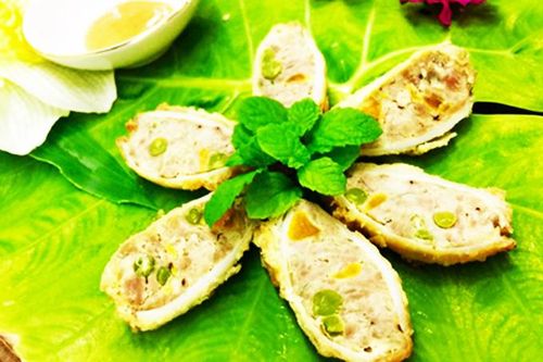 Mực dồn trứng muối thơm lừng