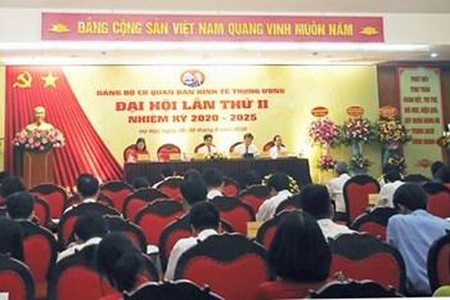 Khẳng định vai trò tham mưu về kinh tế của Ban Kinh tế Trung ương