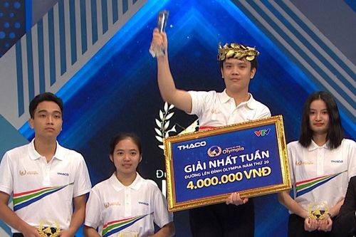 Nam sinh suýt 'tay không bắt giặc' khi về đích giành nguyệt quế Olympia