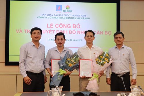 Lễ trao quyết định và bổ nhiệm Phó Tổng giám đốc PVCFC