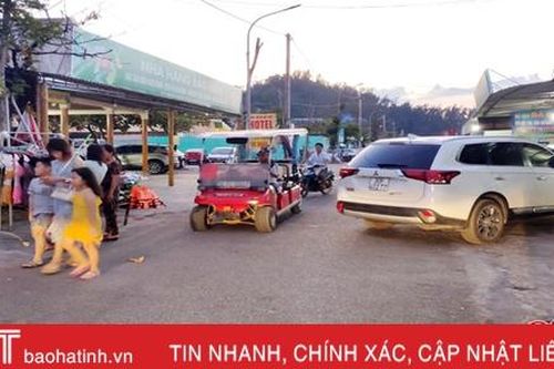 Cần chấp hành nghiêm việc dừng, đỗ xe tại Khu du lịch Thiên Cầm