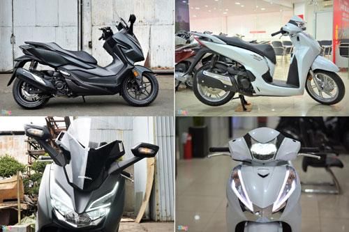 So sánh Honda Forza 300 với SH 300i