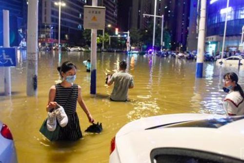 Lũ lụt diện rộng ở miền trung Trung Quốc gây thiệt hại nặng