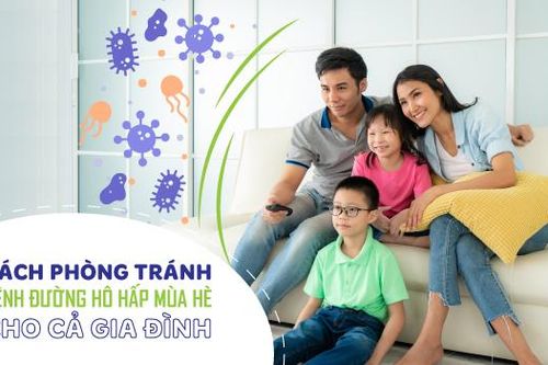 Cách phòng tránh bệnh đường hô hấp trong mùa hè cho cả gia đình