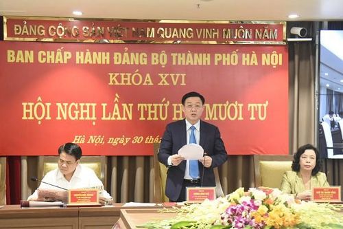 Bí thư Thành ủy Hà Nội: Từng quận, huyện, thị xã phải nỗ lực tối đa để đạt mức tăng trưởng cao nhất