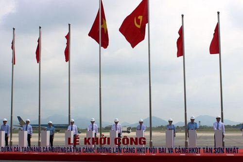 Dự án sửa chữa, nâng cấp đường băng hai sân bay Nội Bài và Tân Sơn Nhất: Đảm bảo nhiệm vụ kép