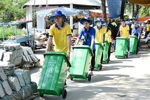 Vận động thực hiện tuyến đường không rác