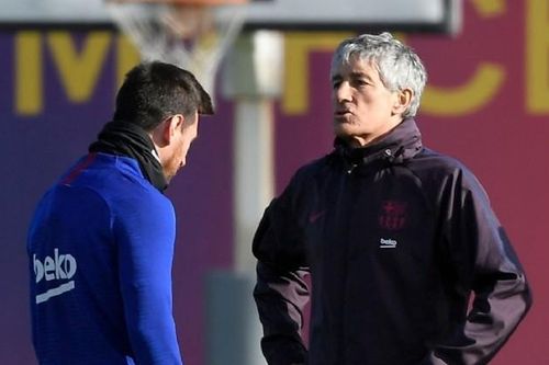 Messi 'đá ghế' của HLV Setien, Xavi trên đường trở về Barca?