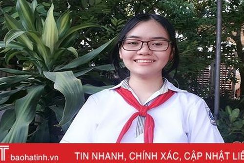Nữ sinh Hà Tĩnh đoạt giải 'Cây bút triển vọng' cuộc thi viết thư UPU