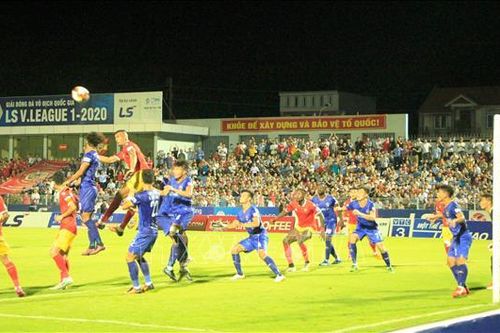 V.League 2020: Hồng Lĩnh Hà Tĩnh chia điểm trên sân nhà với Becamex Bình Dương