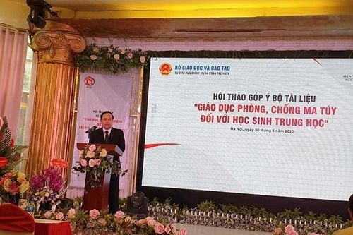 PSD tổ chức hội thảo góp ý 'Bộ tài liệu giáo dục phòng, chống ma túy đối với học sinh trung học'
