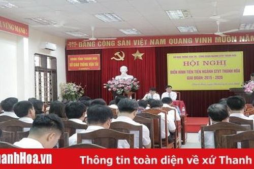 Ngành Giao thông vận tải Thanh Hóa biểu dương các điển hình tiên tiến
