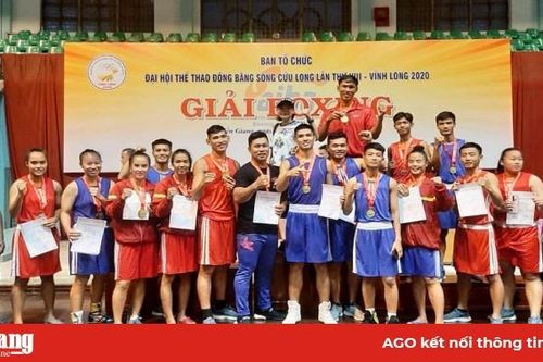 Đại hội Thể dục – Thể thao ĐBSCL lần thứ VIII – 2020: Boxing An Giang đoạt 9 huy chương vàng