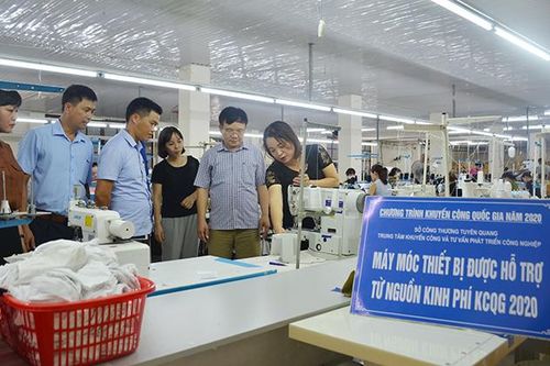 Nghiệm thu đề tài khuyến công quốc gia tại Sơn Dương
