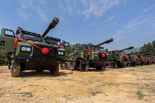 Pháo tự hành mới của Trung Quốc được điều động áp sát biên giới Ấn Độ