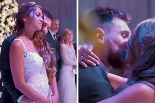 Video lễ cưới của Messi thu hút hơn 2 triệu lượt xem