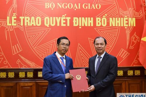 Thứ trưởng Nguyễn Quốc Dũng trao quyết định bổ nhiệm cán bộ cấp Vụ