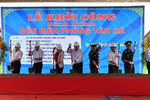 Khởi công xây dựng Đồn Biên phòng Tân Hà