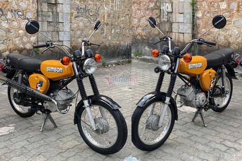 Xe máy Simson 'huyền thoại' 31 năm tuổi giá 150 triệu đồng