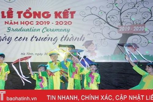 'Ngày con trưởng thành' ở Trường Mầm non Trung Kiên
