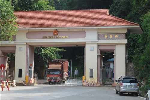 Hoạt động xuất nhập khẩu tại cửa khẩu phụ Cốc Nam vẫn bình thường