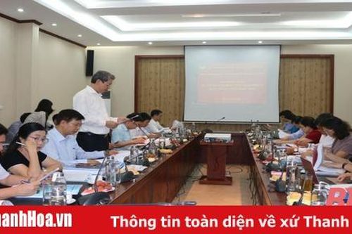 Hội đồng thẩm định Trung ương họp xét, công nhận huyện Hoằng Hóa đạt chuẩn nông thôn mới