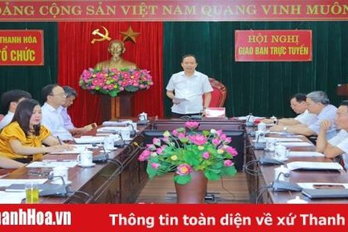 Hội nghị trực tuyến toàn quốc về công tác tổ chức xây dựng Đảng