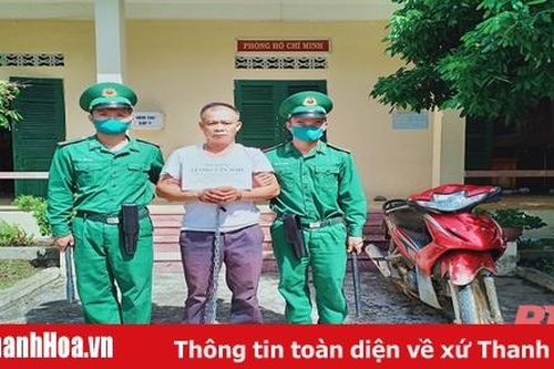 Đồn Biên phòng Tén Tằn bắt quả tang đối tượng tàng trữ trái phép chất ma túy