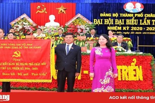 Đại hội đại biểu Đảng bộ TP. Châu Đốc lần thứ XII, nhiệm kỳ 2020-2025: Khơi dậy khát vọng, quyết tâm vươn lên, lập nên những kỳ tích mới