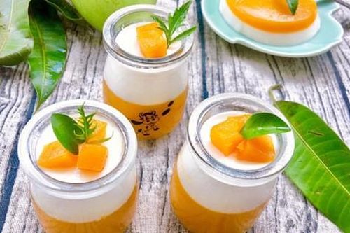 Pudding xoài