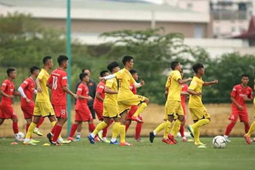 Đấu tập U22 Việt Nam: Đội của Bảo Toàn, Dụng Quang Nho giành chiến thắng