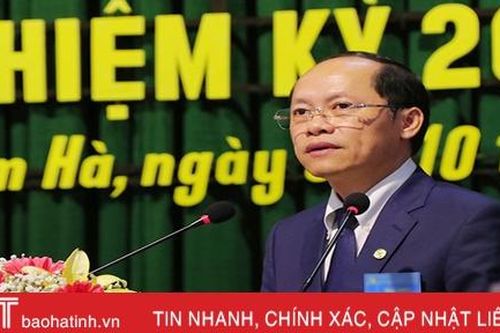 Phó Chủ tịch UBND tỉnh Nguyễn Hồng Lĩnh kiêm Trưởng BQL Khu kinh tế tỉnh Hà Tĩnh