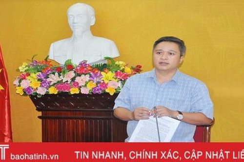 Chủ tịch UBND tỉnh Hà Tĩnh: Phát huy lợi thế từng ngành, địa phương để phục hồi, phát triển kinh tế